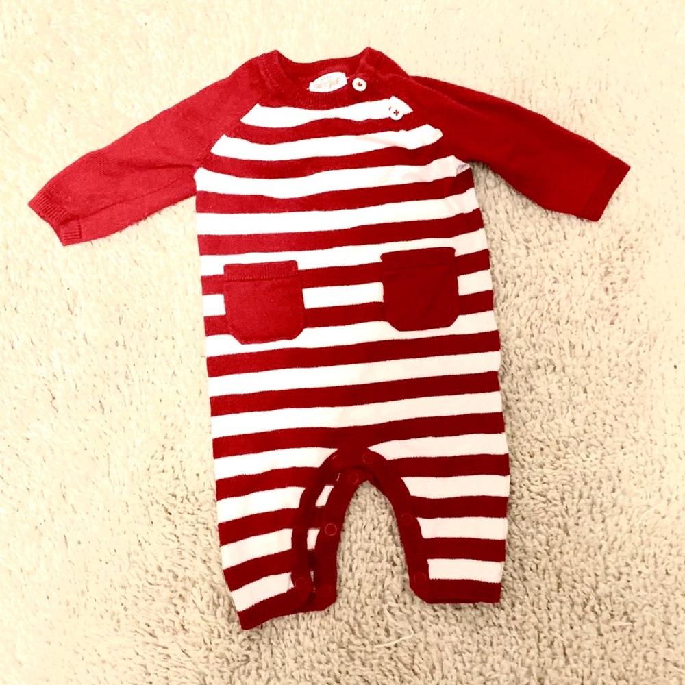 0-3 month Christmas onsie